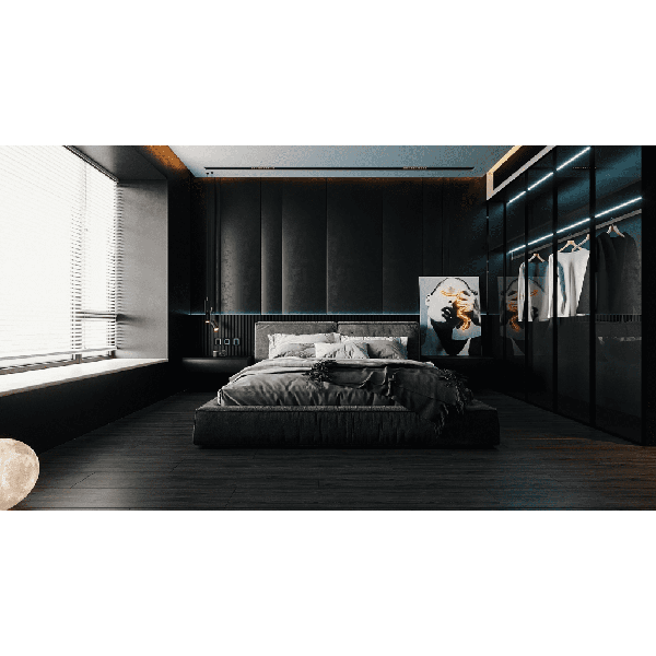 Thiết kế phòng ngủ hiện đại 16m2 cho khách ở Quận 1, Hồ Chí Minh